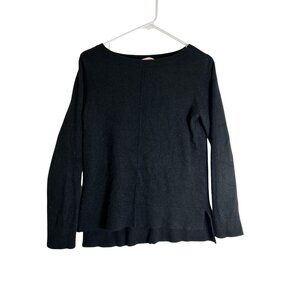 Nordstrom Collection Women's Size Small Black 100% Cashmere Sweater